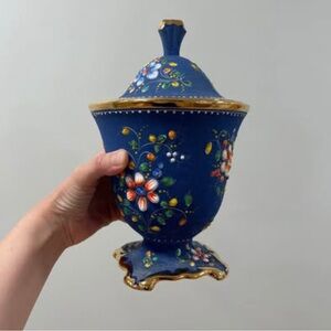 Vintage Elpa Alcobaca Lidded Jar